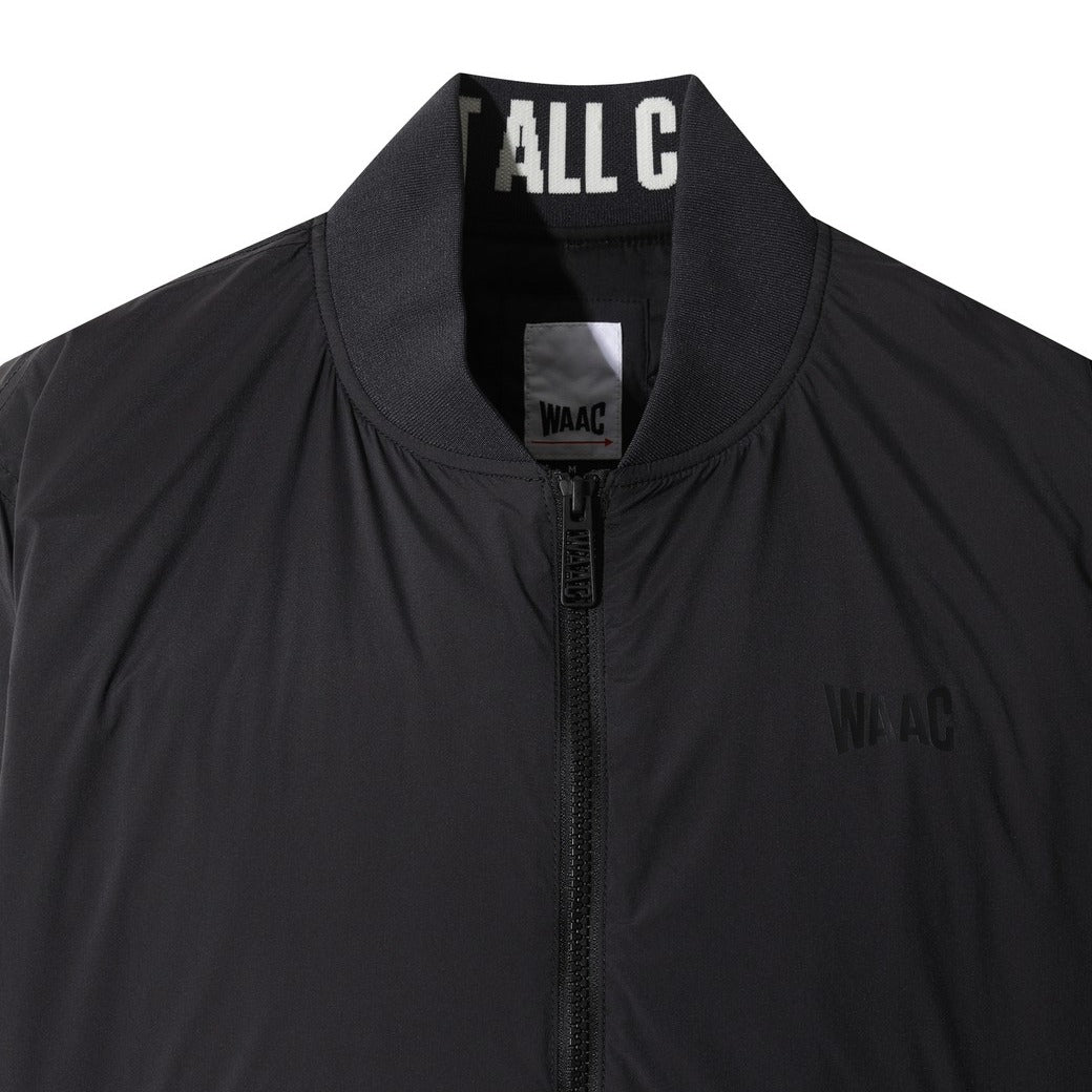 MEN パデッドボンバージャケット ブラック