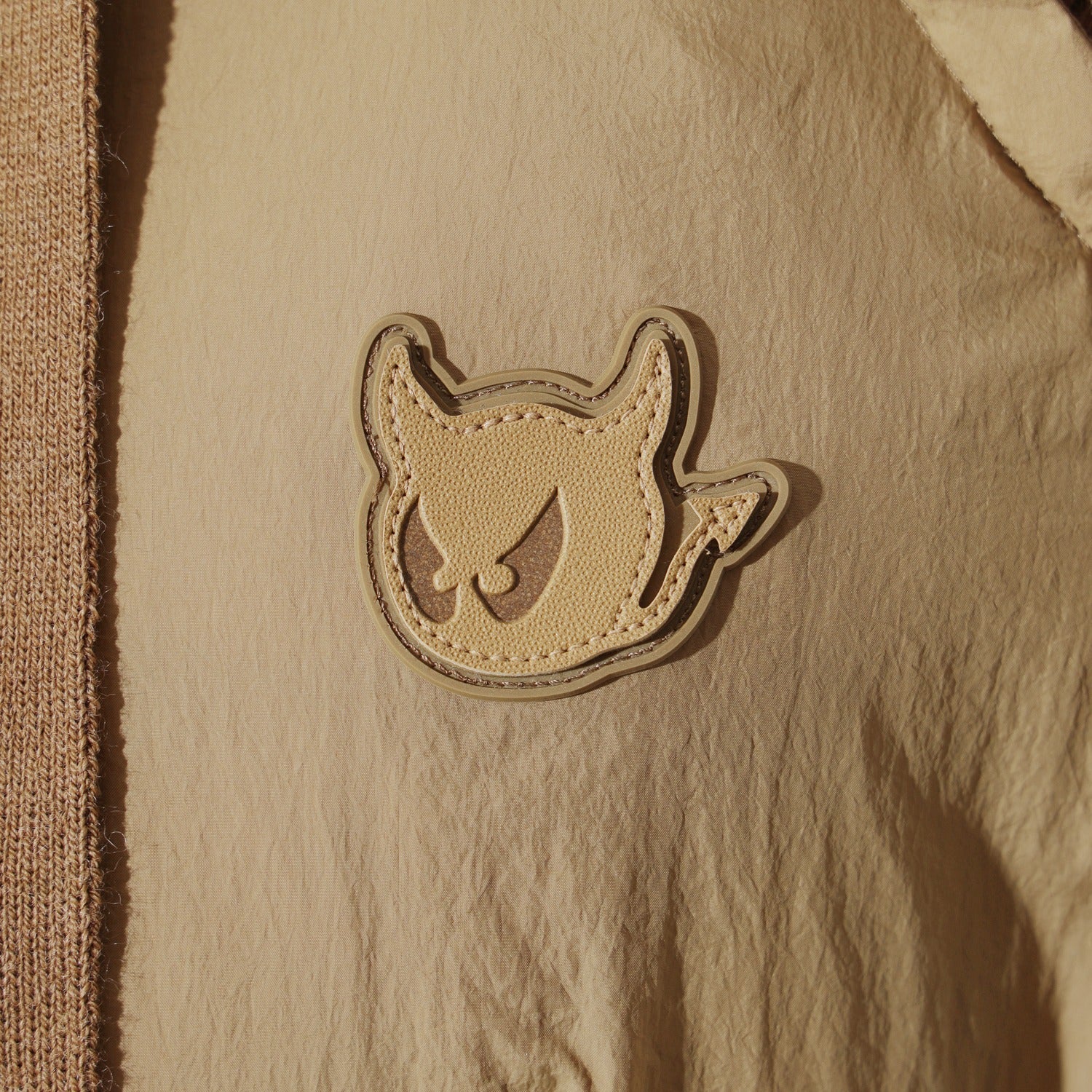 WOMEN ロングダウンベスト ブラウン