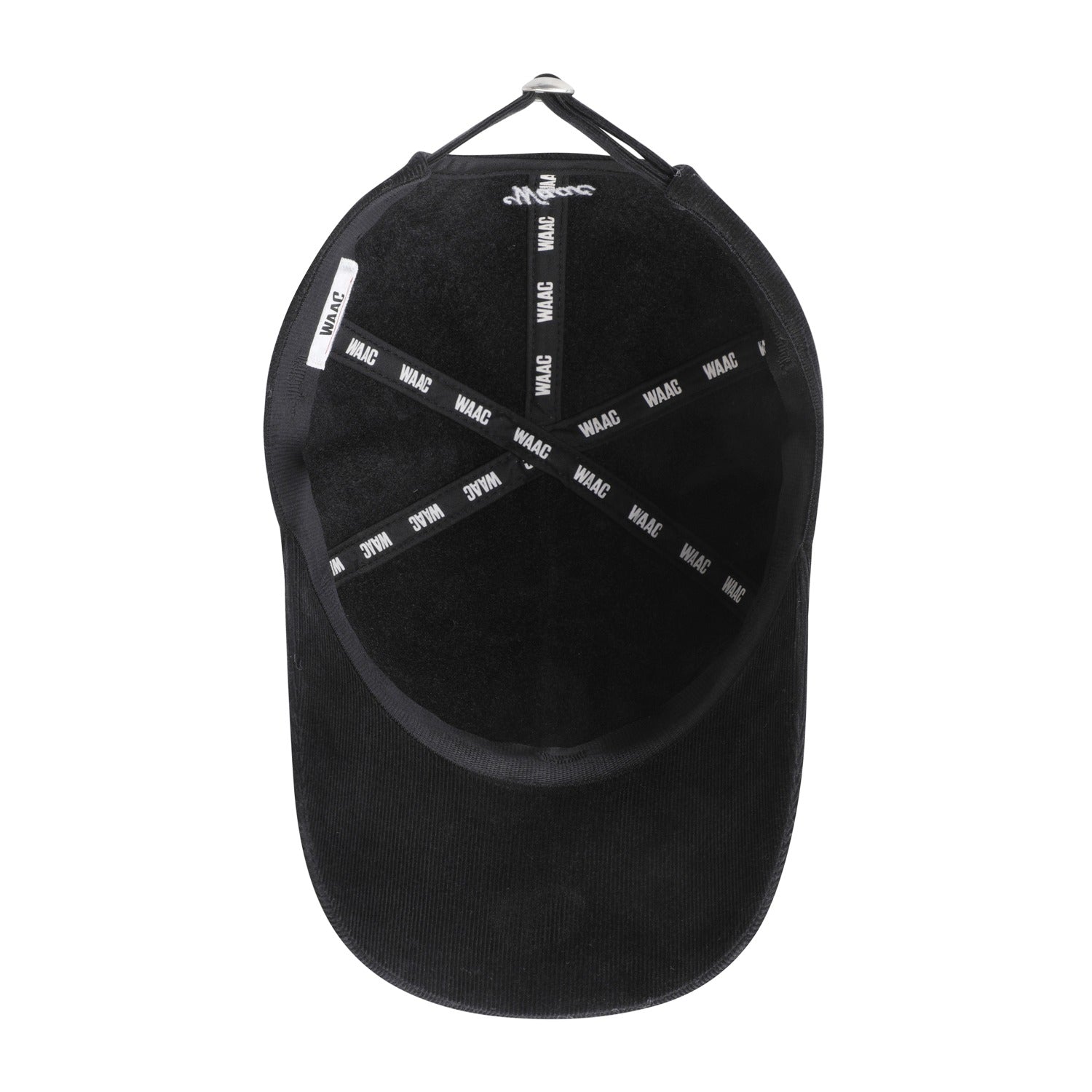 WOMEN コーデュロイイヤーウォーマーキャップ ブラック