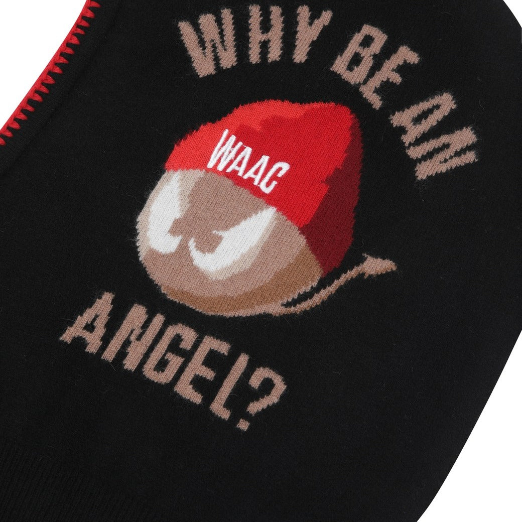 WOMEN カシミヤバラクラバ ブラック