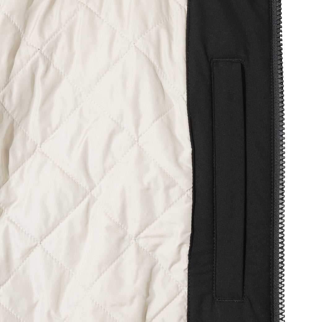 【WAAC X JONES】MEN パデッドハリントンジャケット ブラック