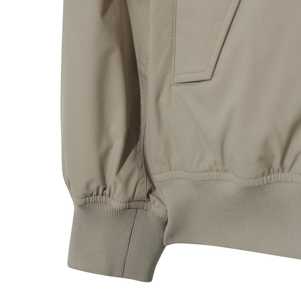 【WAAC X JONES】MEN パデッドハリントンジャケット ベージュ