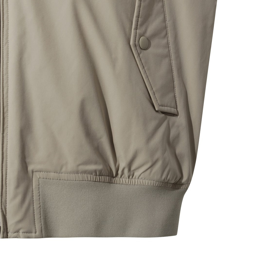 【WAAC X JONES】MEN パデッドハリントンジャケット ベージュ