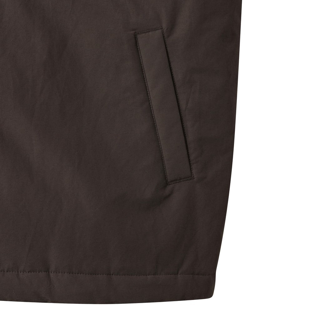 【WAAC X JONES】MEN パデッドコーチジャケット ブラウン