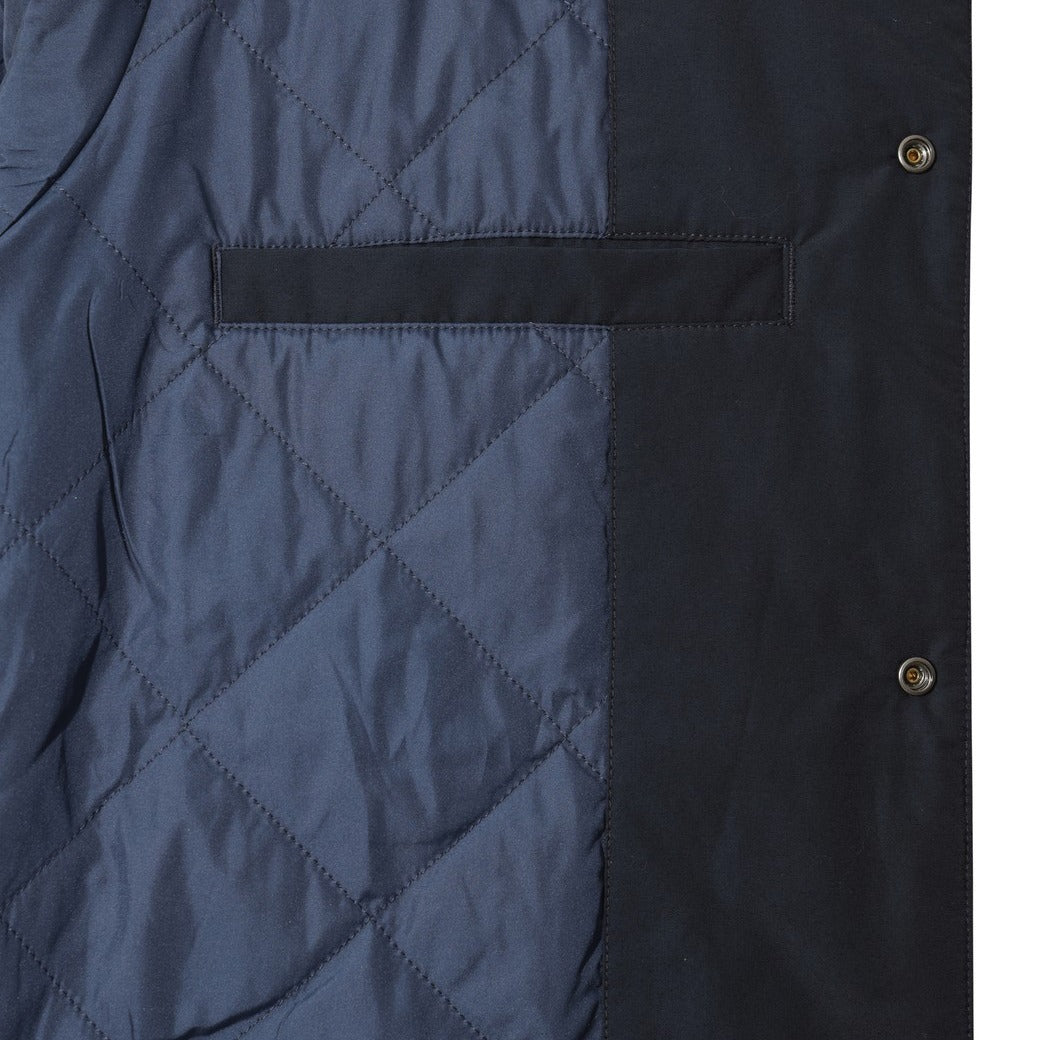 【WAAC X JONES】MEN パデッドコーチジャケット ネイビー