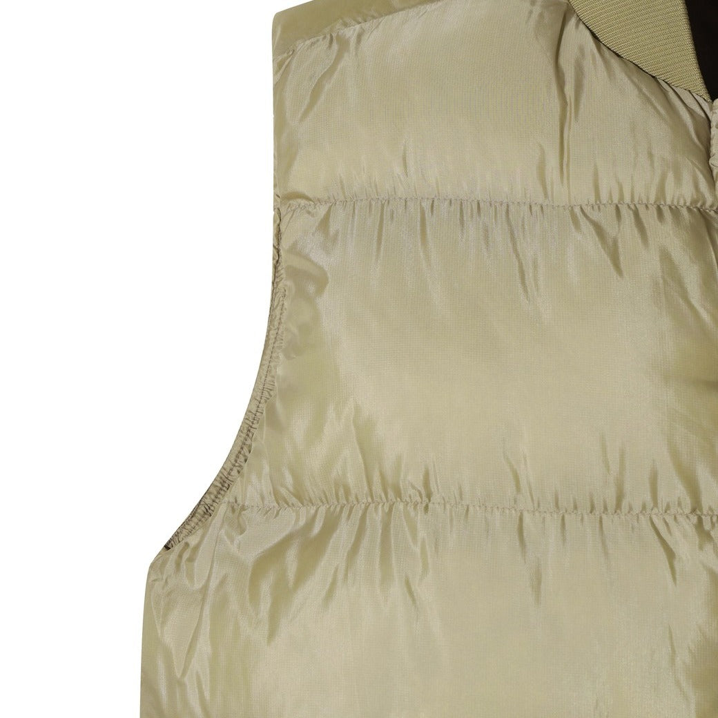 【WAAC X JONES】MEN スタジアムパデッドベスト ベージュ