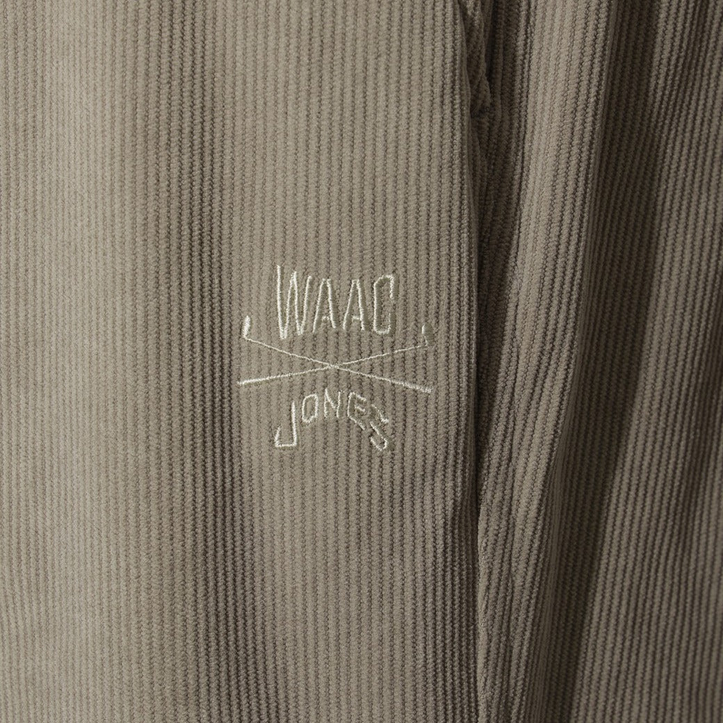 【WAAC X JONES】MEN コーデュロイダブルニーパンツ ベージュ