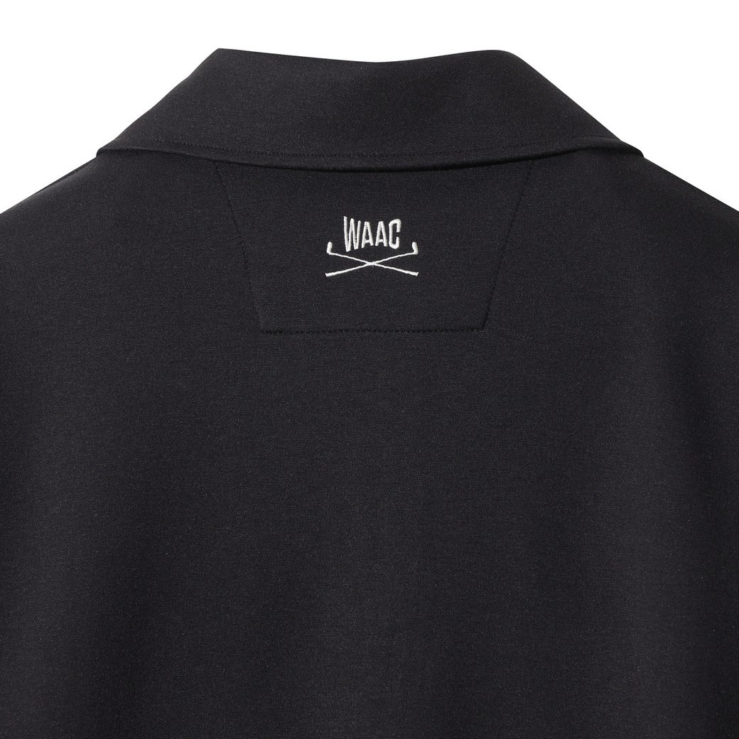 【WAAC X JONES】WOMEN ハーフジップスウェットシャツ ブラック