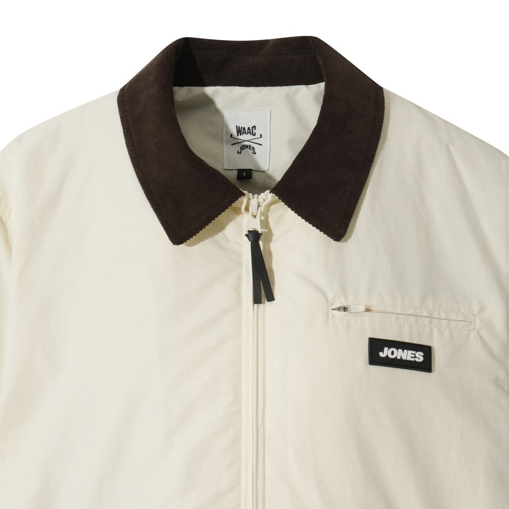 【WAAC X JONES】WOMEN デトロイトパデッドジャケット アイボリー