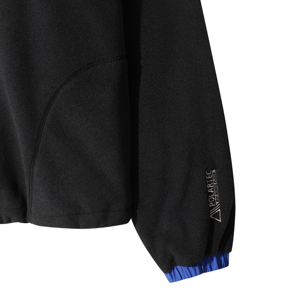 WAAC X JONES】WOMEN レトロフリースプルオーバー ブラック WAAC X JONES】WOMEN レトロフリースプルオーバー ブラック