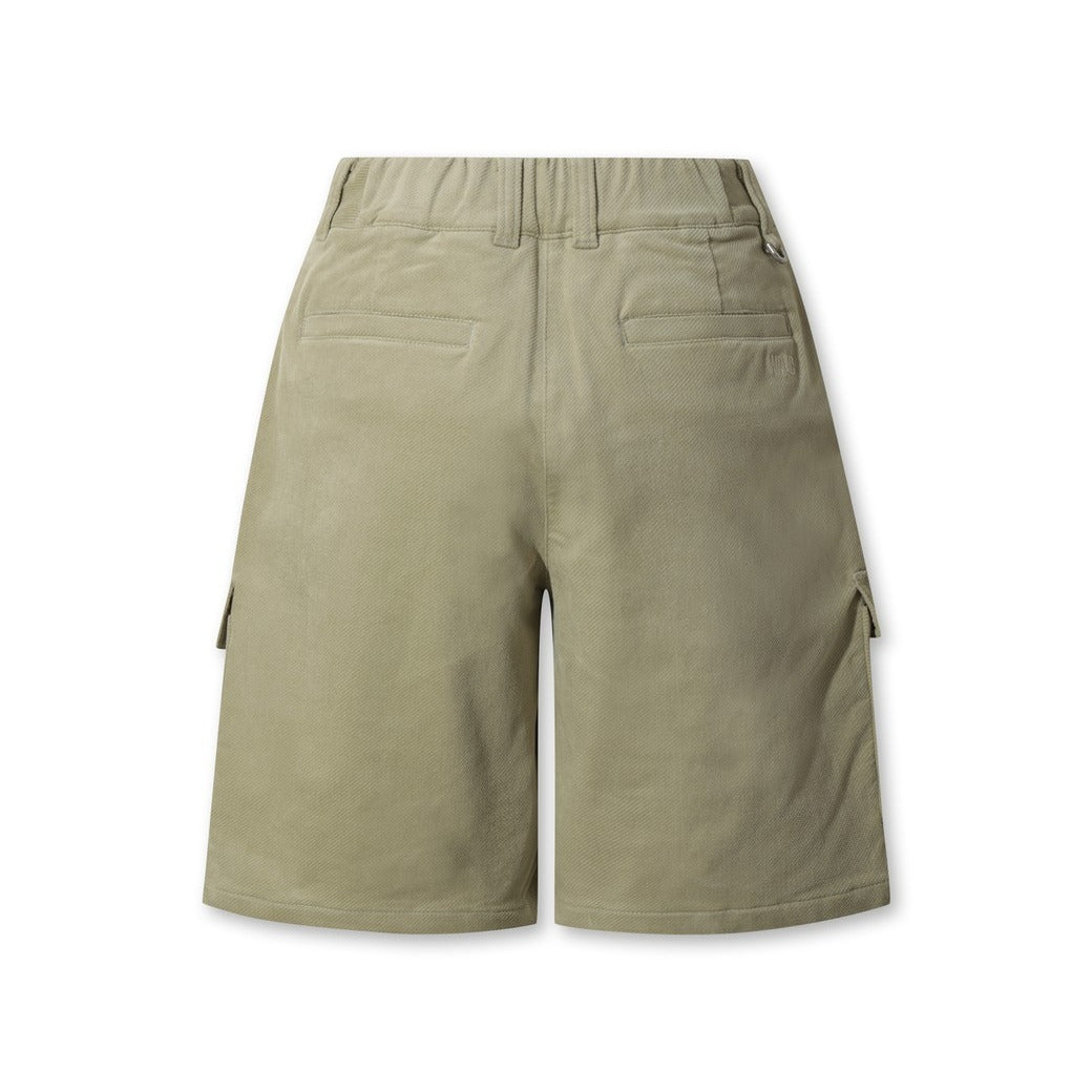 【WAAC X JONES】WOMEN コーデュロイショーツ ベージュ