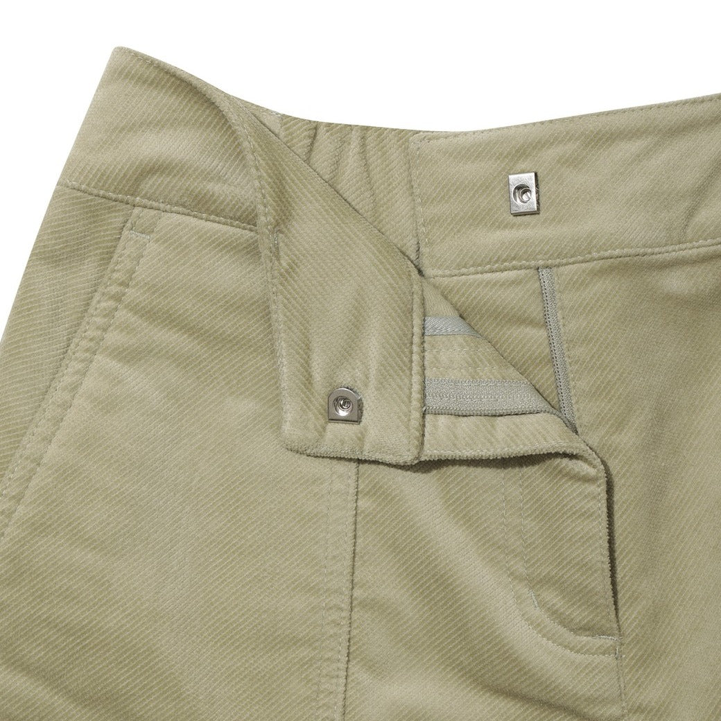 【WAAC X JONES】WOMEN コーデュロイショーツ ベージュ