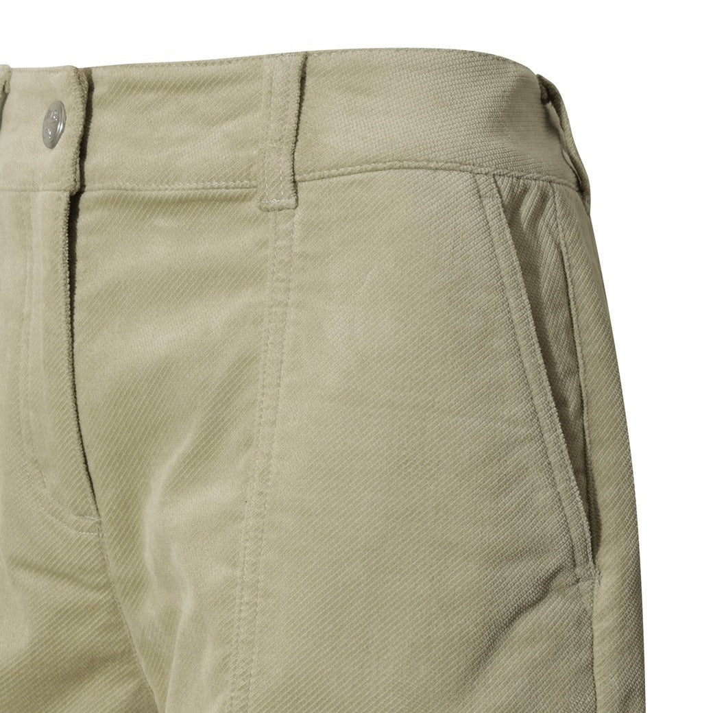 【WAAC X JONES】WOMEN コーデュロイショーツ ベージュ