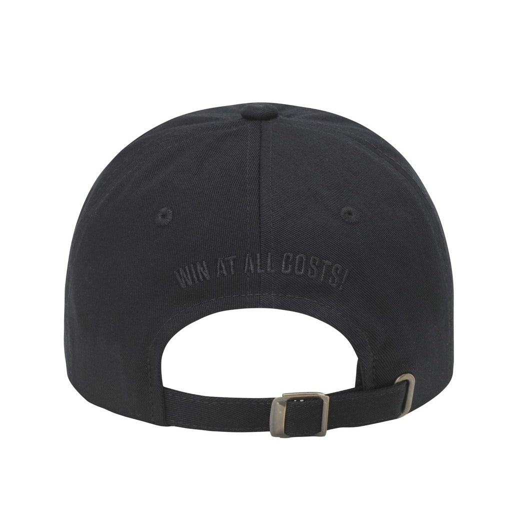 【WAAC X JONES】UNISEX タイポグラフィーキャップ ブラック