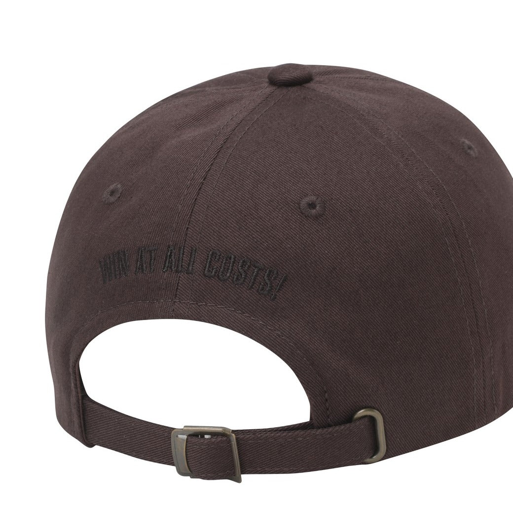 【WAAC X JONES】UNISEX タイポグラフィーキャップ ブラウン