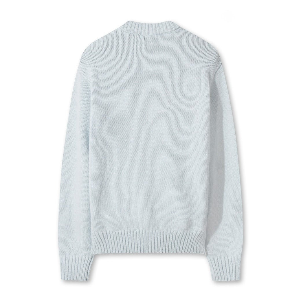 WOMEN BEANIE WAACKYセーター ライトブルー