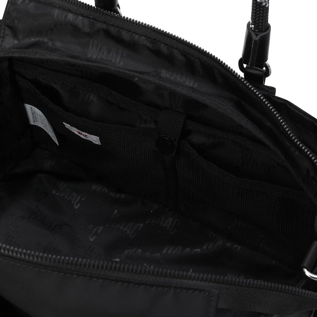 UNISEX ストリング トートバッグ ブラック