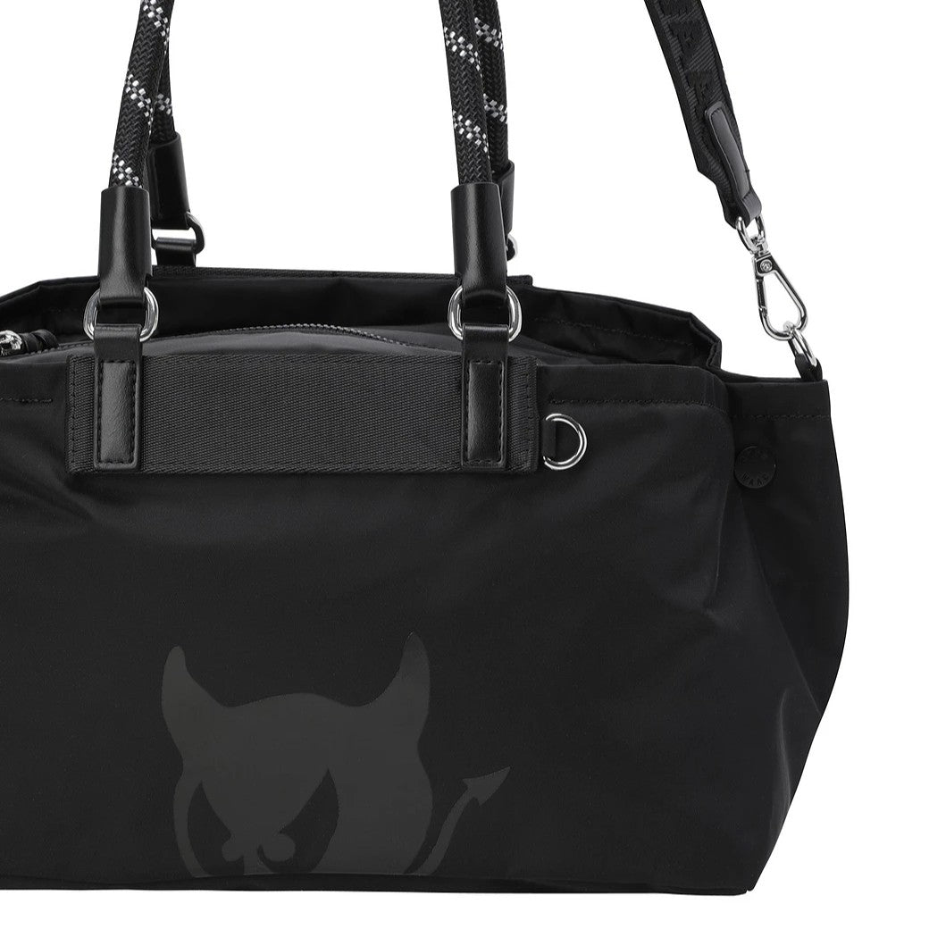 UNISEX ストリング トートバッグ ブラック