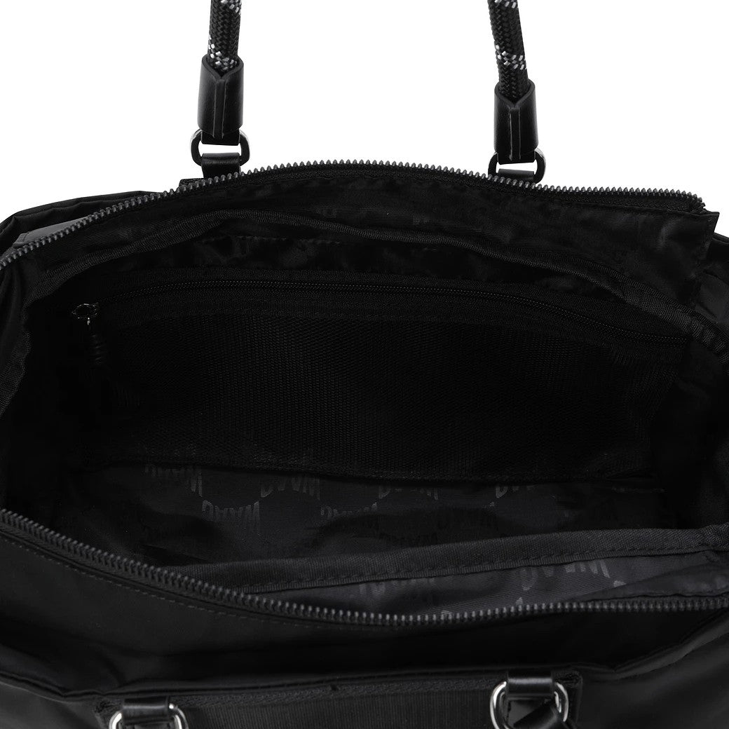 UNISEX ストリング トートバッグ ブラック