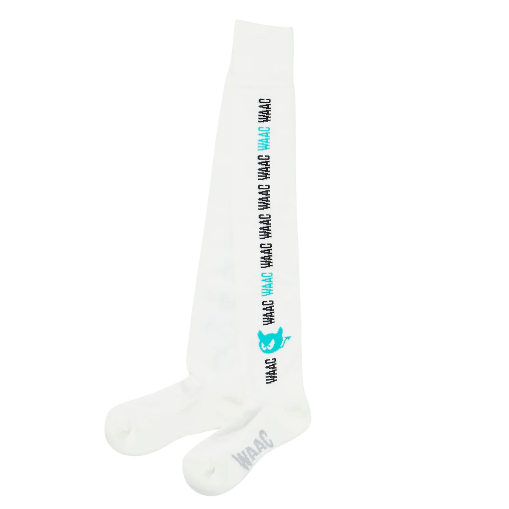 WOMEN 3Dニーハイソックス ホワイト