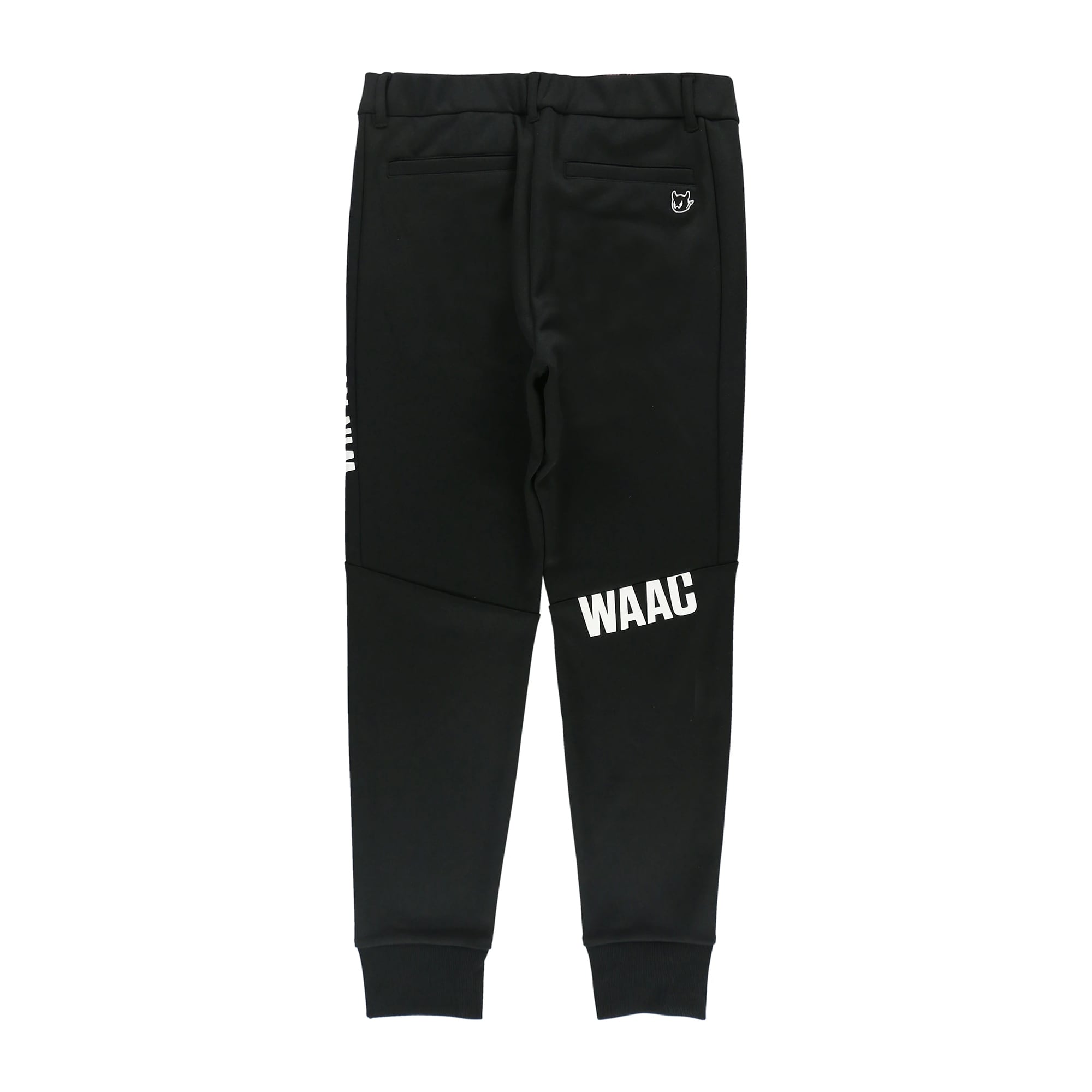 【セットアップがおすすめ】MENS SIN SANDANスムース ロングパンツ ブラック/072232410