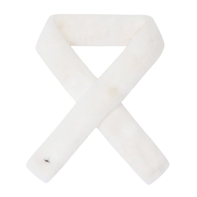 WOMEN エコファープチネックウォーマー ホワイト