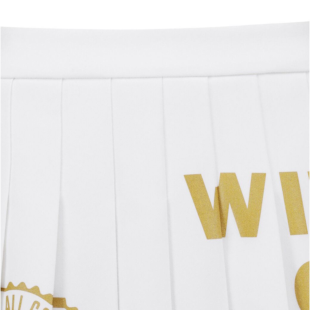 WOMEN ゴールドポイント プリーツキュロットスカート