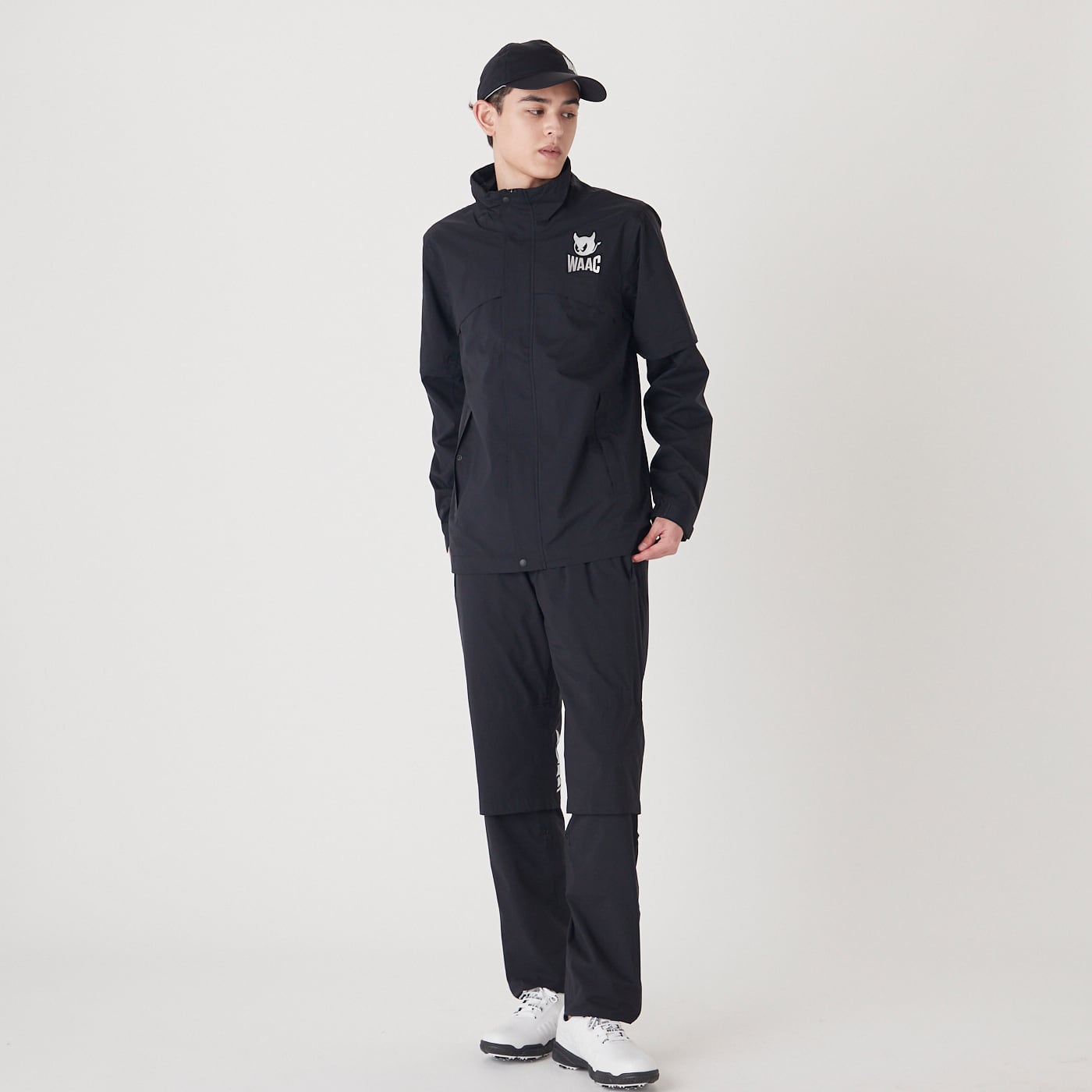 25SS 新作｜WAAC X JONES】MEN パイピングアノラック ブラック