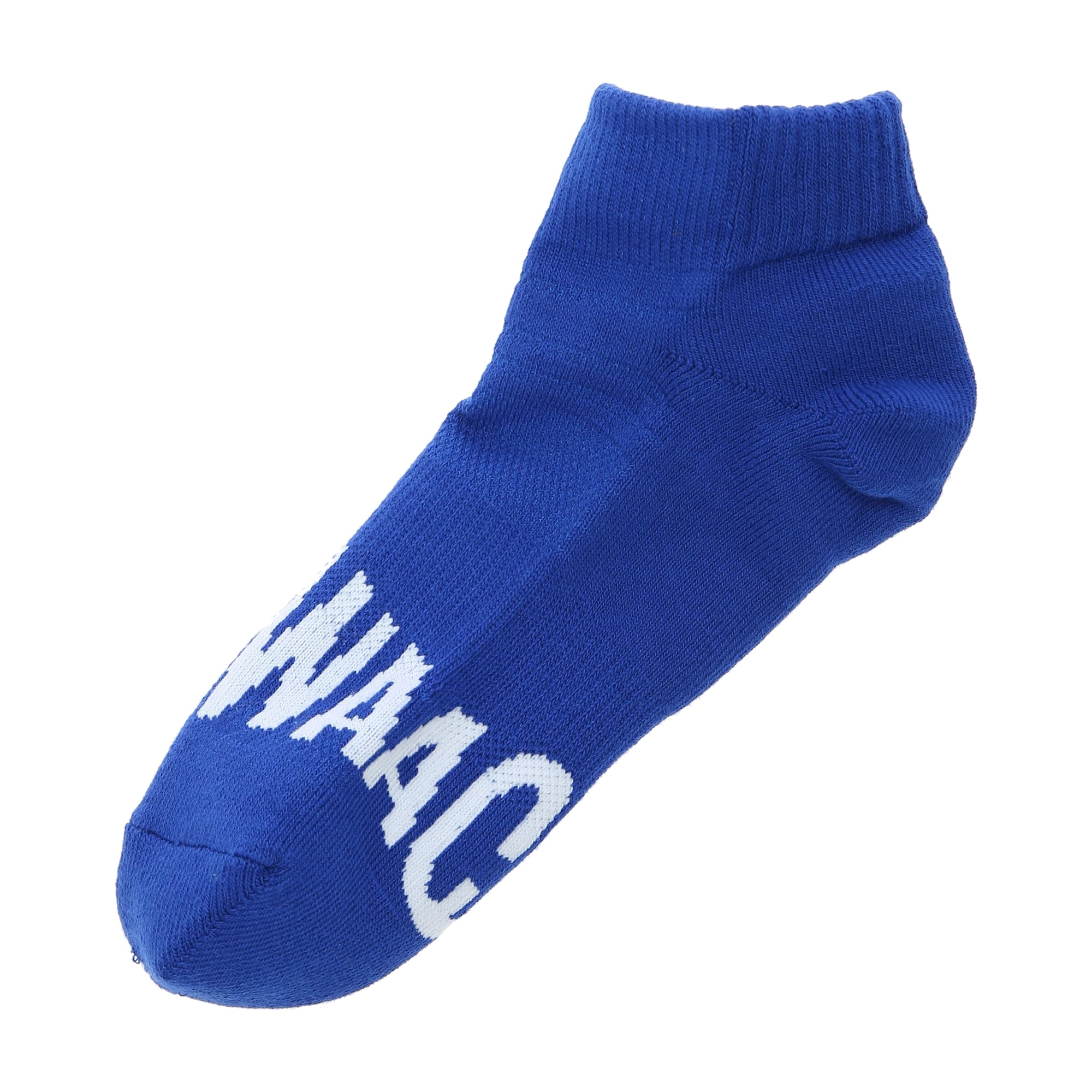WOMEN ヒールプロテクト 3Dショートソックス ブルー